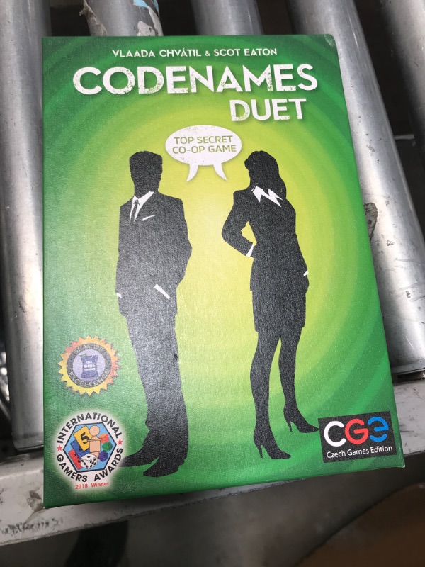 Photo 2 of Codenames: Duet Card Game
