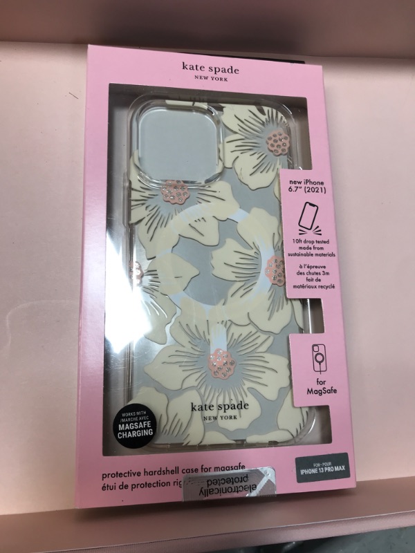 Photo 2 of Kate Spade New York Protective Hardshell Case for MagSafe for iPhone 13 Pro Max & iPhone 12 Pro Max
