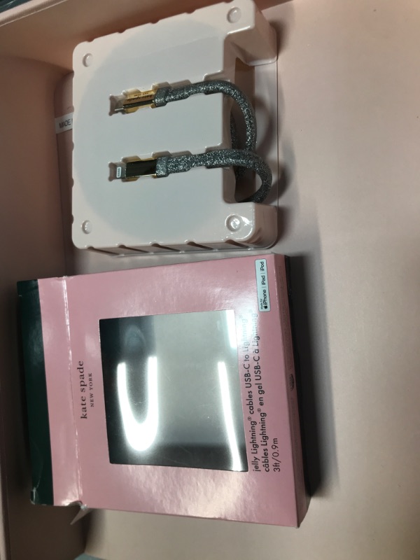 Photo 2 of Kate Spade New York 3ft Jelly USB-C to Lightning Cable
