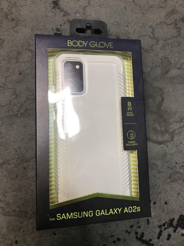 Photo 2 of Body Glove 9873602 Protective Grip Case (samsung Galaxy A02s, Clear) (1116496)
