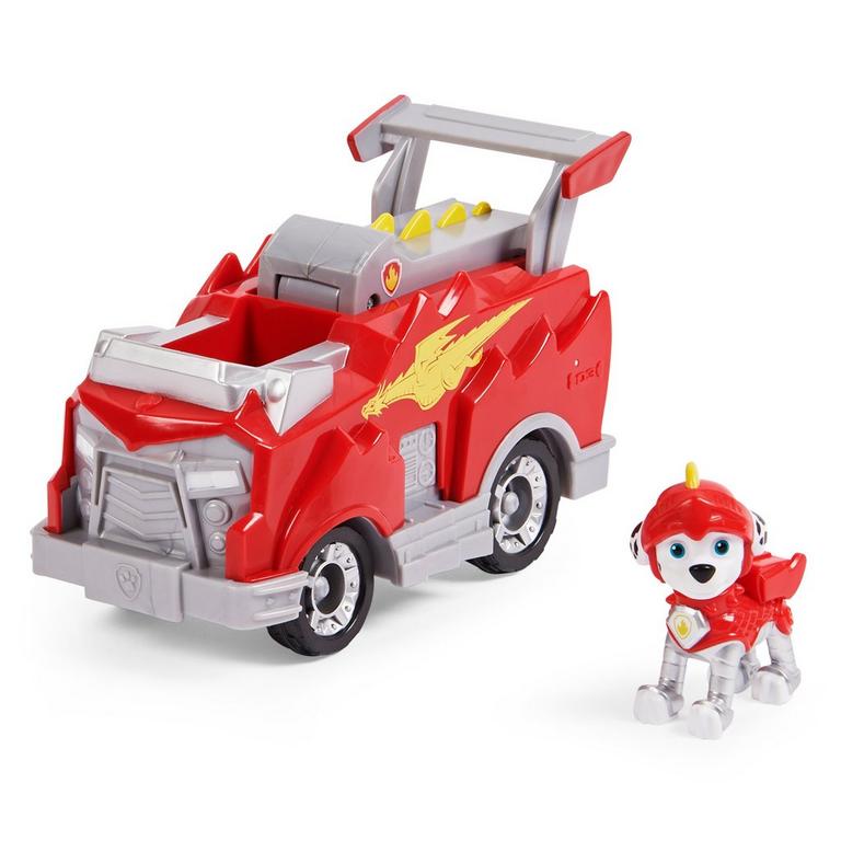 Photo 1 of 3 of- Paw Patrol Rescue Knights Marshall Deluxe Vehicle


