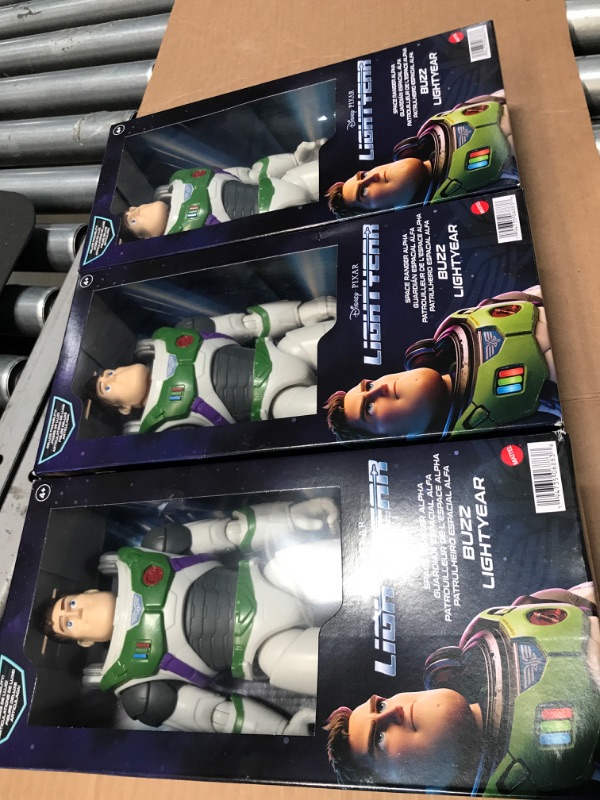 Photo 2 of 3 of- Disney Pixar Lightyear Large 12" Space Ranger Alpha Buzz Lightyear Action Figure

