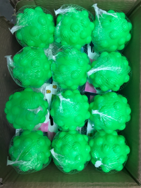 Photo 1 of 12 PACK: Pop it ball green 