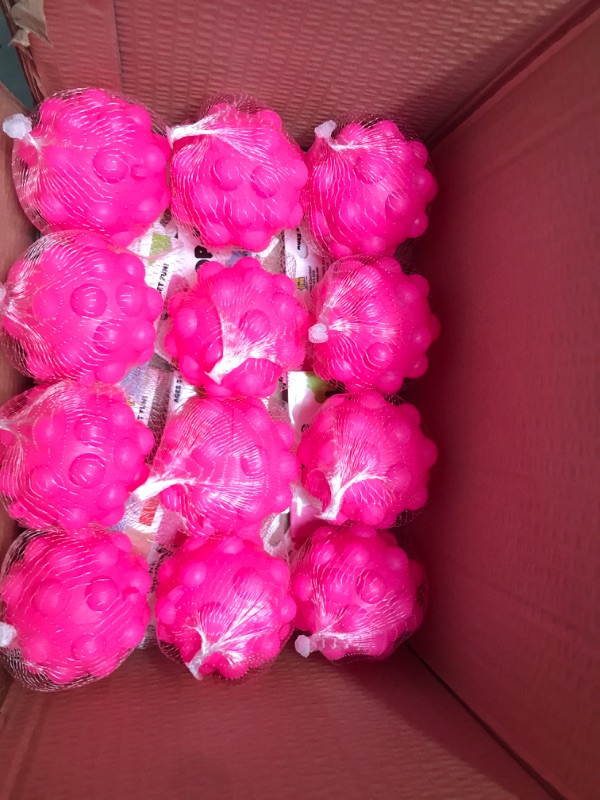 Photo 1 of 12 PACK: Pop it ball pink 