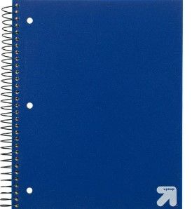 Photo 1 of 12 PACK: Spiral Notebook 1 Subject Wide Ruled 100 Sheets Blue - up & up™ multi-color
