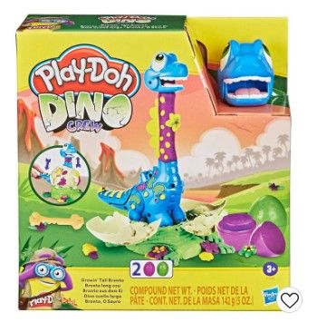 Photo 1 of 3 PACK: Play-Doh Dino Crew Growin' Tall Bronto

