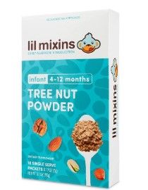 Photo 1 of BEST BY 04/19/23: Lil Mixins Early Allergen Introduction Tree Nut Powder - 18ct/3.06oz

