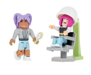 Photo 1 of 2 PACK: Jazwares Roblox Brookhaven: Hair and Nails Game Pack (GameStop)
