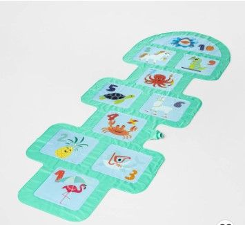 Photo 1 of 2 PACK: Backyard Play Hopscotch Sprinkler - Sun Squad™  3.1 Inches (H) x 30.3 Inches (W) x 88.2 Inches (D)

