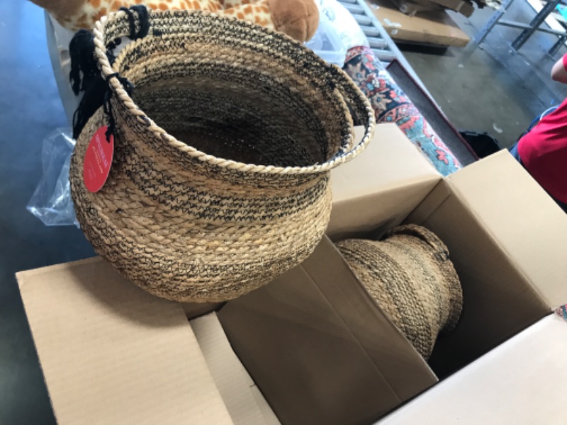 Photo 1 of 2 PACK: Medium Sewn Basket - Opalhouse™ designed with Jungalow™

