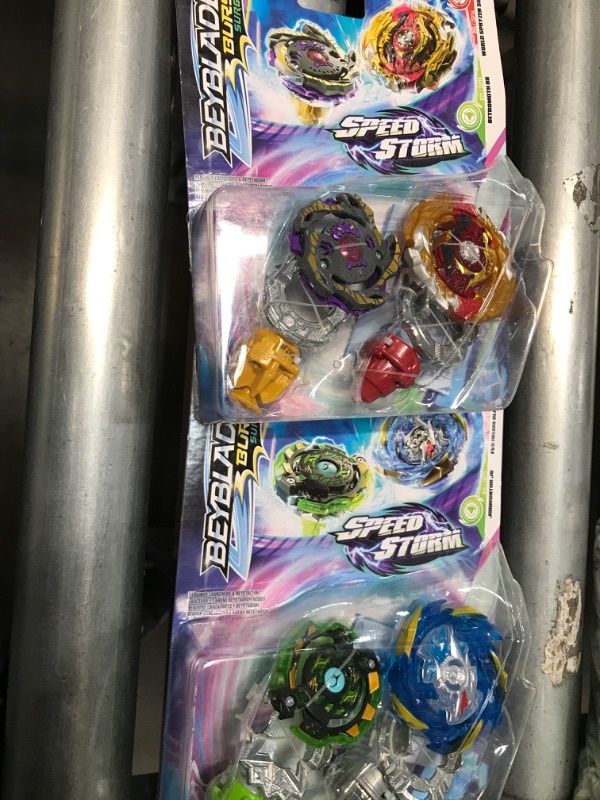 Photo 2 of Beyblade Burst Surge Speedstorm World Spryzen S6 and Betromoth B6 Spinning Top Dual Pack