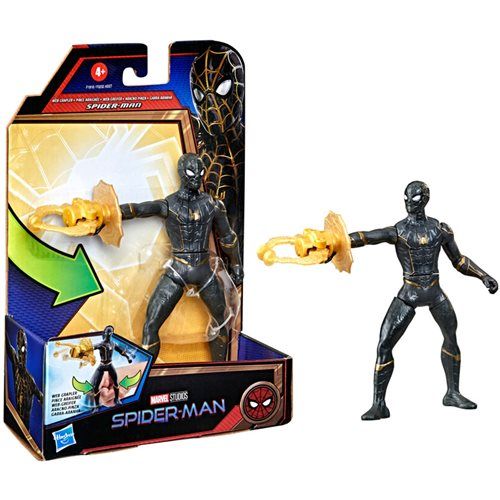 Photo 1 of 2 Packl Spider-Man: No Way Home 6-Inch Deluxe Web Grappler Action Figure