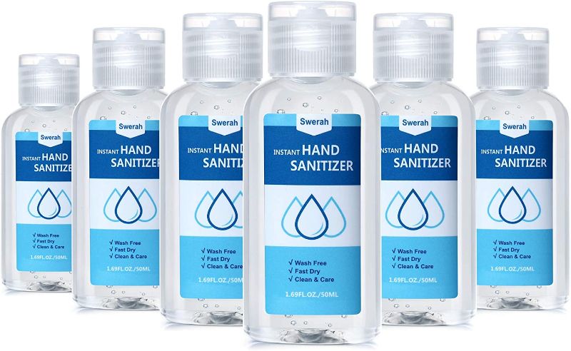 Photo 1 of 2 BOXES*
Swerah Hand Sanitizer Gel (6 Pack - 1.7oz Bottle) - 75% Alcohol - Kills 99.99% of Germs - Odorless Antibacterial Gel with Vitamin E and Aloe for Moisturizing in 1.7oz Bottles
