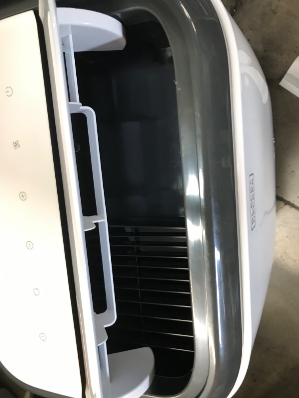 Photo 6 of 10,000 BTU; 6,000 BTU (SACC/CEC) Portable Air Conditioner with Double Motor, Dehumidifier and Remote, White, 17.32"D x 27.2"W x 13.2"H