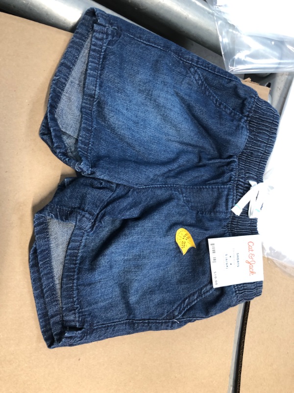 Photo 2 of 2 PACK*
Girls' Pull-On Jean Shorts - Cat & Jack™
SMALL
