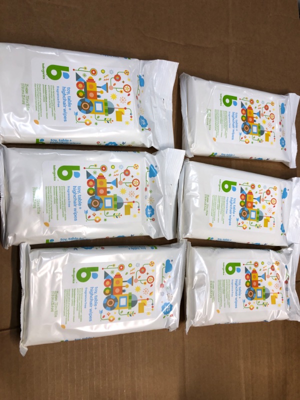 Photo 3 of 6 of - Babyganics Toy And Table Wipes - 25ct

