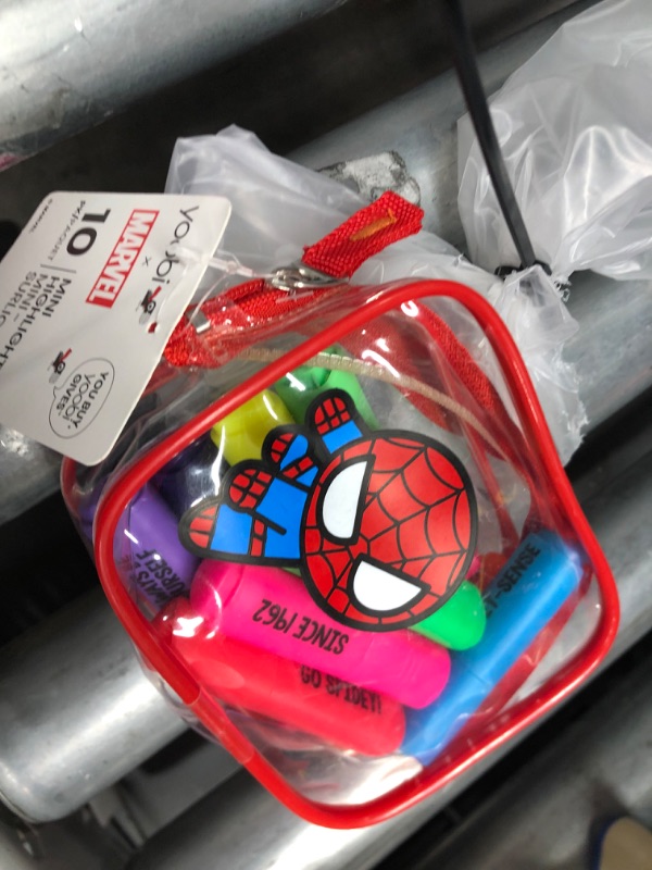 Photo 4 of 10pk Highlighters Mini Spider-Man - Yoobi