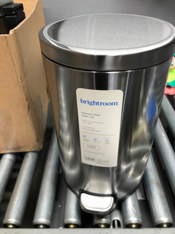 Photo 2 of 12L Round Step Trash Can - Brightroom