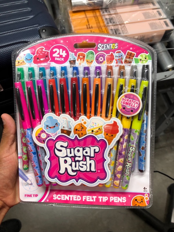 Photo 2 of 24ct Scented Felt Tip Pens - Sugar Rush