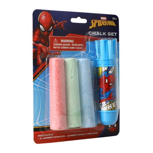 Photo 1 of 24 Packs of Marvel SpiderMan Outdoor Chalk Set w/ Red Character Holder & 3 Chalk Sticks