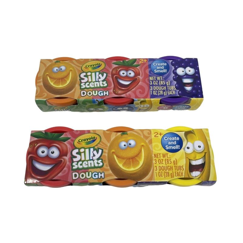 Photo 1 of Crayola Silly Scents Dough 4 Pack, 3oz New