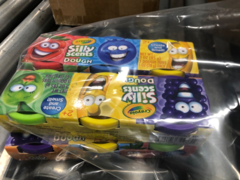 Photo 1 of Crayola Silly Scents Dough 4 Pack, 3oz New