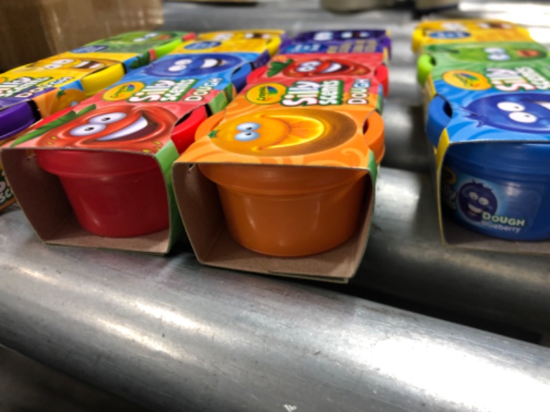 Photo 1 of Crayola Silly Scents Dough 4 Pack, 3oz New
