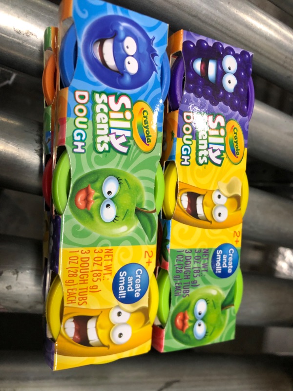 Photo 1 of Crayola Silly Scents Dough 4 Pack, 3oz New