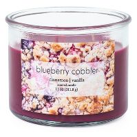 Photo 1 of 11oz 3-Wick Candle Blueberry Cobbler 3 pack 

