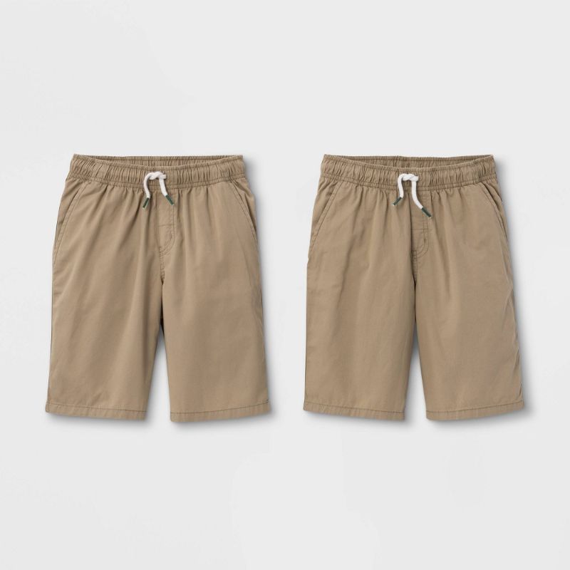 Photo 1 of Boys' 2pk Pull-on Woven Shorts - Cat & Jack™
SIZE: XL