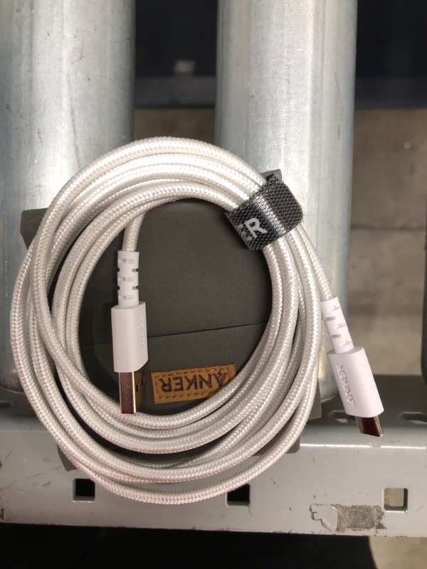 Photo 1 of Anker - Powerline Select+ Usb-C To Usb-A Cable 6-Ft - White
