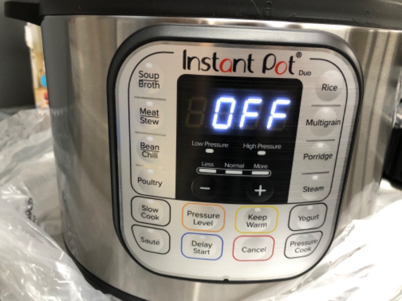 Photo 2 of Instant Pot 7-in-1 Programmable Pressure Cooker with Stainless Steel Cooking Pot and Exterior (6-Quart/1000-Watt)