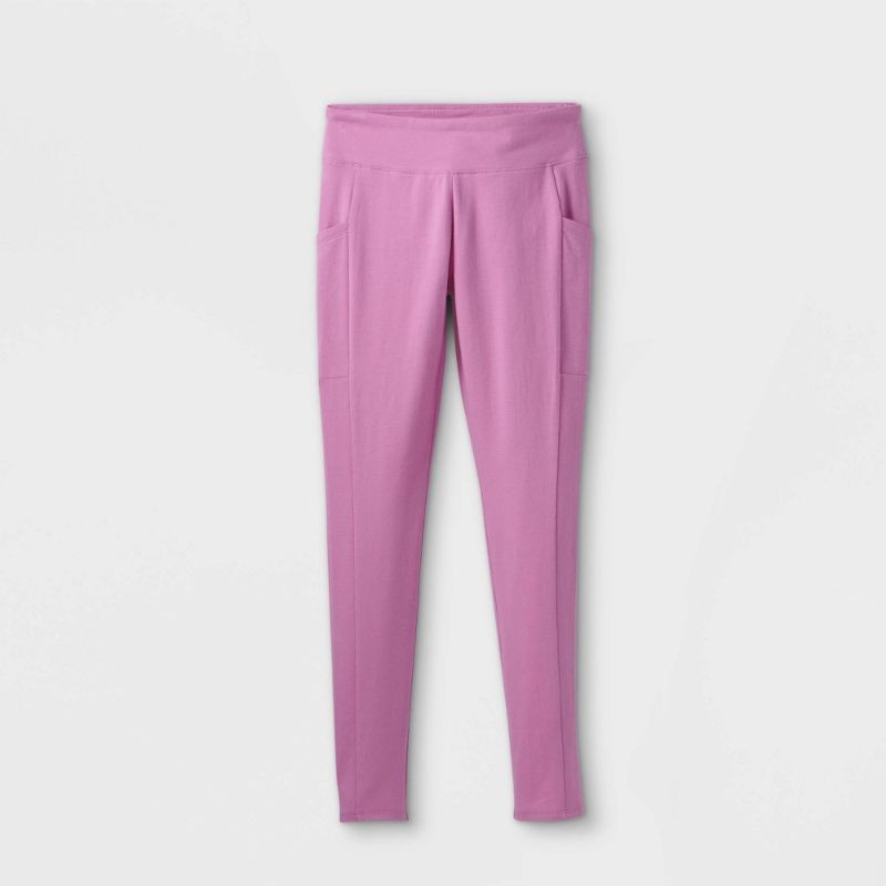 Photo 1 of Girls' Pocket Leggings - Art Class™, 2 pack, size xxl
