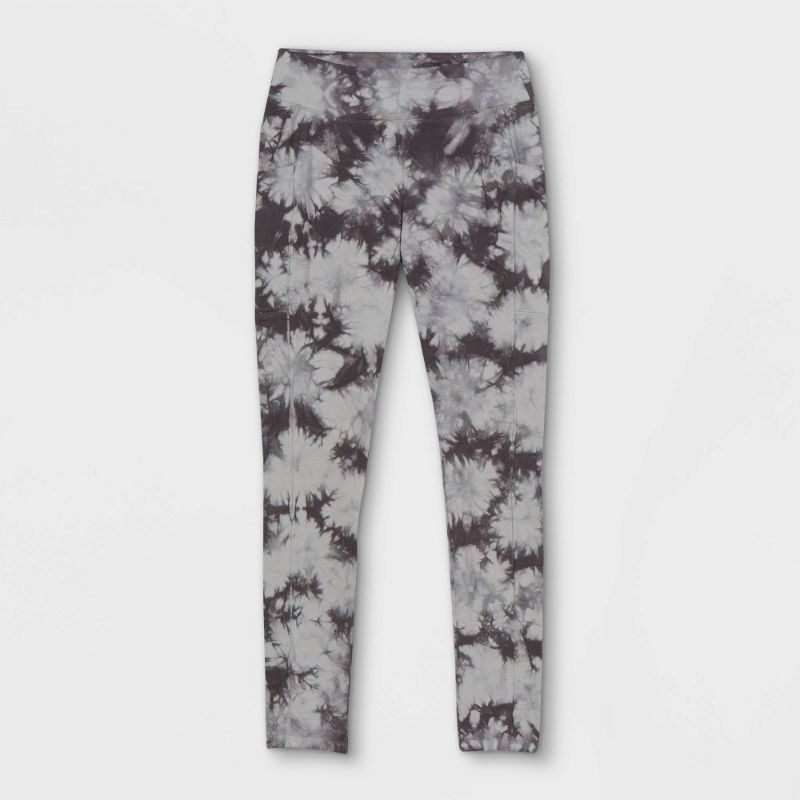 Photo 1 of Girls' High-Waisted Pocket Leggings - Art Class™, 2 pack
