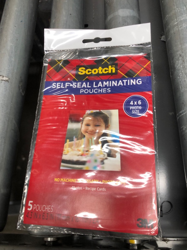 Photo 1 of Scotch Self-Sealing Laminating Pouches