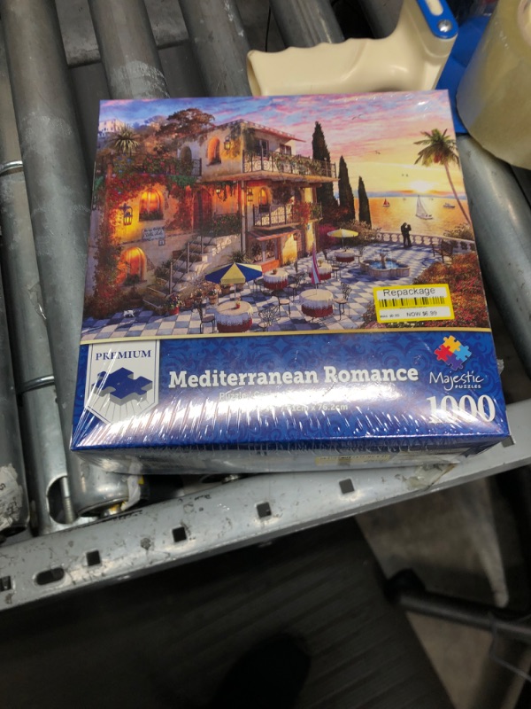 Photo 2 of 
Springbok's 1000 Piece Jigsaw Puzzle Mediterranean Romance - Made in USA

