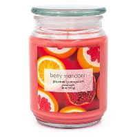 Photo 1 of 2  Glass Jar Berry Mandarin Candle