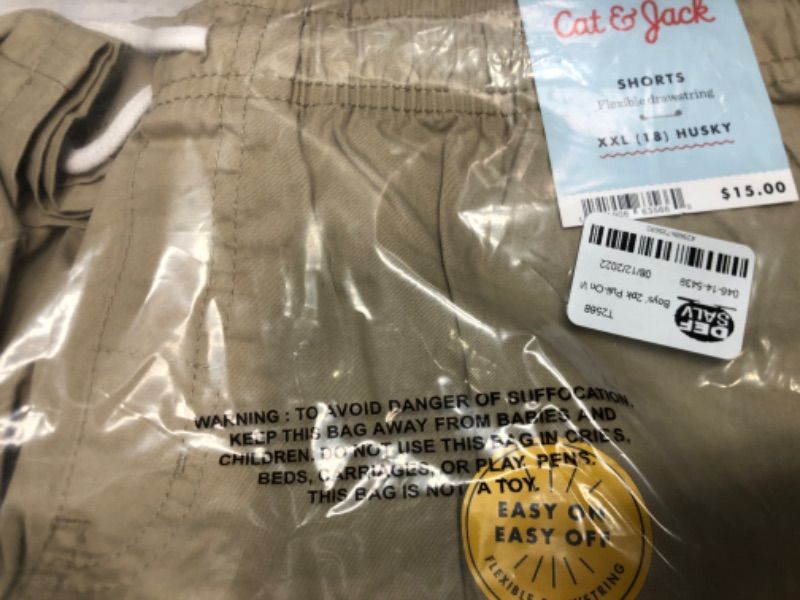 Photo 2 of Boys' 2pk Pull-on Woven Shorts - Cat & Jack   xl