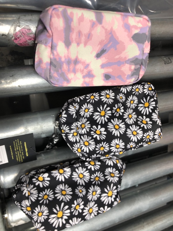 Photo 1 of 3 PACK**Girl' Daiy  AND TIE DYE Zipped Clutch - Art Cla™
