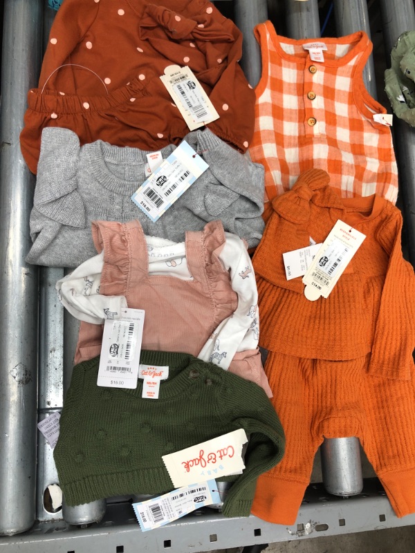 Photo 1 of 6 SETS OF NEWBORN GIRLS OUFITS