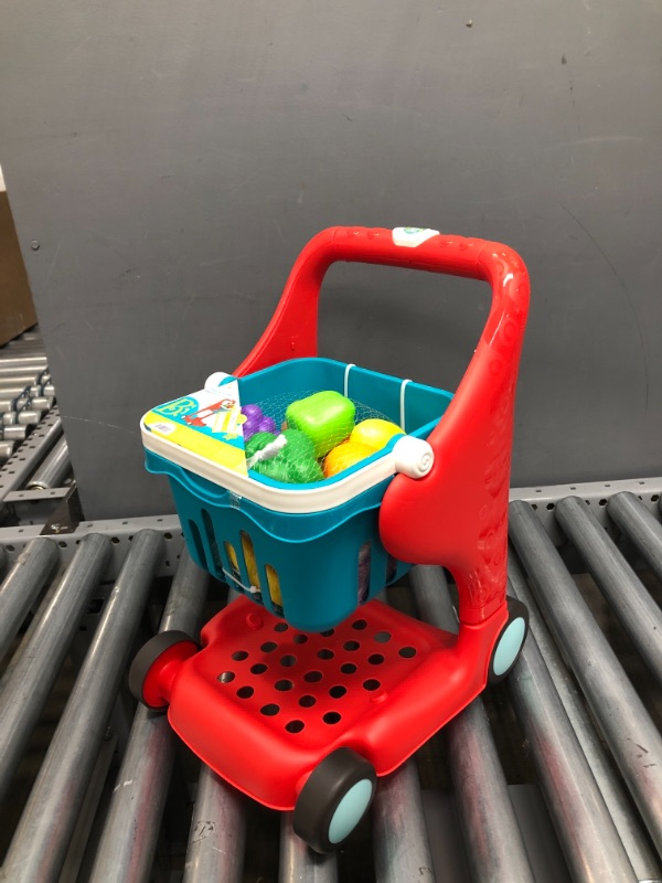 Photo 2 of B. Play - Shopping Cart & Play Food - Shop & Glow Toy Cart