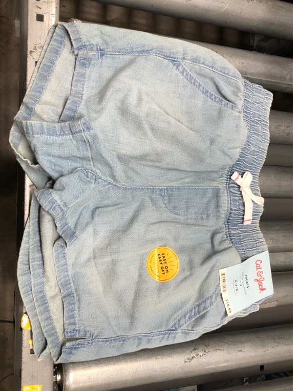 Photo 2 of 2 PACK**Girl' Pull-on Jean Hort - Cat & Jack™ MEDIUM
