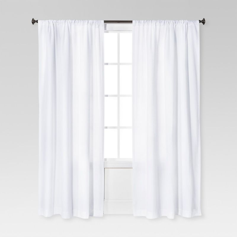 Photo 1 of 1pc 54"x95" Light Filtering Farrah Window Curtain Panel - Threshold™
