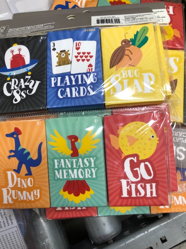 Photo 2 of 6ct Kids' Playing Cards Party Favor Set - Spritz
5 PACKS 