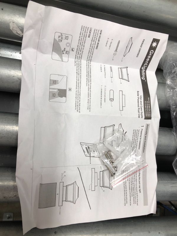Photo 4 of GreenLighting - Solar Post Lights - Solar Deck Post Top LED Lights - Solar Fence Post Lights - Solar LED Post Cap Light for 4X4 Wood, 6X6 PVC - (#6 Sleek, 12 Pack, Bronze Aluminum)
