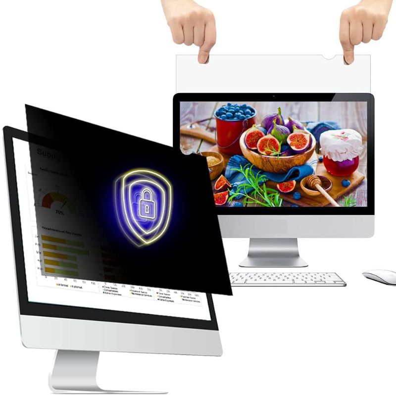 Photo 1 of WELINC 17 Inch 5:4 Computer Privacy Screen Filter - This model is not for laptops but for desktops only.