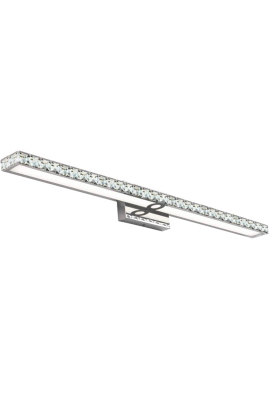 Photo 1 of SOLFART Dimmable Crystal 40 Inches Long Bathroom Vanity Lights Fixtures Over Mirror Wall Lights