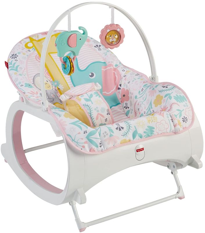 Photo 1 of Fisher-Price Infant-to-Toddler Rocker, Pink