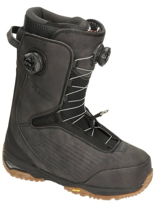Photo 1 of Nitro Chase Dual Boa Snowboard Boot - 2022 Black, 9