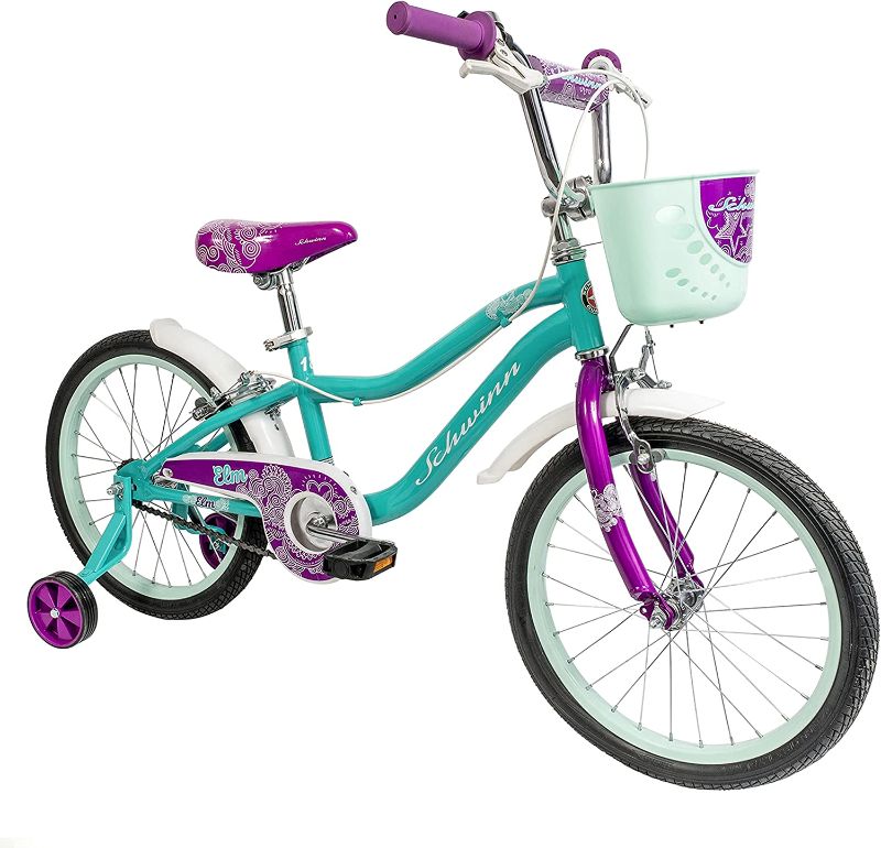 Photo 1 of Schwinn Koen & Elm Toddler and Kids Bike, 18-Inch Wheels, Training Wheels Included